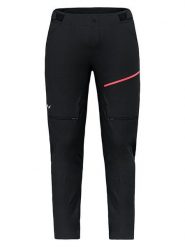 Salewa Spodnie kolarskie Zipp-Off "Vento Hemp/Durastretch" w kolorze czarnym rozmiar: S. Czarne spodnie treningowe długie Salewa, s, bez wzorów. Za 323.50 zł.