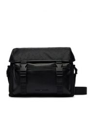 Tommy Hilfiger Saszetka Th Nylon Jacquard Satchel AM0AM14404 Czarny. Czarne saszetki i nerki Tommy Hilfiger, bez wzorów, z materiału. Za 489.99 zł.