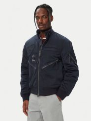 Aeronautica Militare Kurtka bomber 262AB3077UCT04361 Granatowy Regular Fit. Niebieskie kurtki Aeronautica Militare, m, bez wzorów, z syntetyku, bez kaptura. Za 2,029.00 zł.