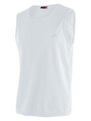 Maier Sports Top funkcyjny "Peter" w kolorze białym rozmiar: M. Białe t-shirty sportowe Maier Sports, bez wzorów, z materiału, bez ramiączek, outdoorowe. Za 61.60 zł.