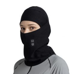 Kominiarka termoaktywna Thermonet Hinged. Czarne bielizna termoaktywna Buff, bez wzorów, z materiału, bez ramiączek, wspinaczkowe. Za 149.49 zł.