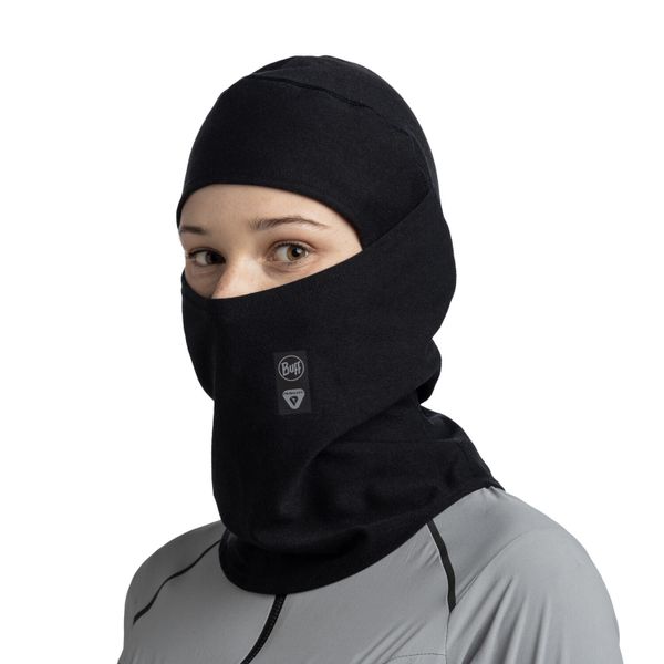 Kominiarka termoaktywna Thermonet Hinged. Czarne bielizna termoaktywna Buff, bez wzorów, z materiału, bez ramiączek, wspinaczkowe. Za 149.49 zł.