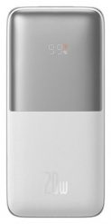 Baseus Bipow Pro 10000 mAh, 2xUSB USB-C, 20W biały. Białe powerbanki . Za 109.90 zł.