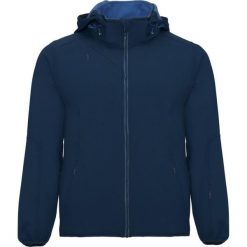Męska Kurtka Soft Shell Siberia. Niebieskie kurtki ROLY, m, bez wzorów, bez kaptura. Za 189.99 zł.