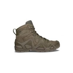 Buty trekkingowe męskie Lowa Zephyr Mk2 Gtx Mid. Czarne buty turystyczne Lowa, bez wzorów, z gore-texu, za kostkę, bez zapięcia, outdoorowe, gore-tex. Za 965.00 zł.