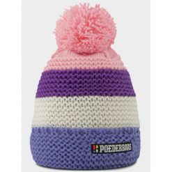 Czapka narciarska dla dorosłych Poederbaas Park Beanie. Fioletowe czapki zimowe POEDERBAAS, bez wzorów. Za 194.99 zł.