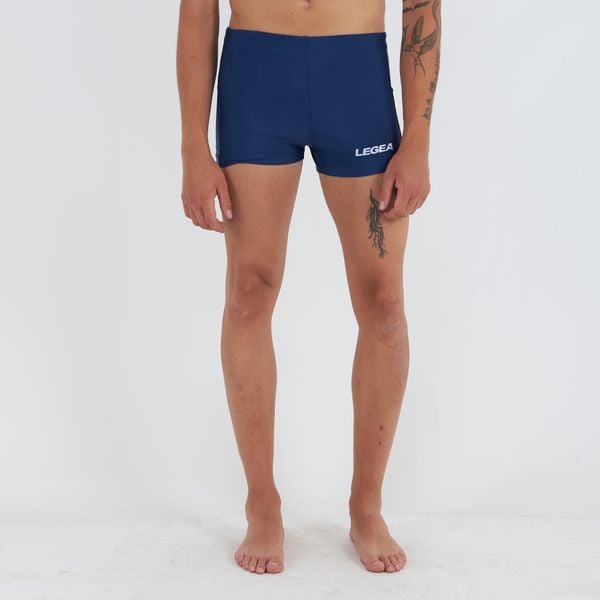 Kostium kąpielowy bokser PALINURO niebieski. Niebieskie odzież kąpielowa Legea, l, bez wzorów, sportowe. Za 81.00 zł.
