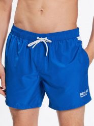 Replay Szorty kąpielowe LM1128.000.82972R Niebieski Regular Fit. Niebieskie kąpielówki Replay, m, bez wzorów, z syntetyku. Za 269.99 zł.