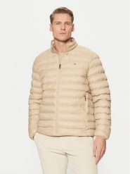 Tommy Hilfiger Kurtka przejściowa MW0MW37634 Beżowy Regular Fit. Brązowe kurtki Tommy Hilfiger, m, bez wzorów, z syntetyku, bez kaptura. Za 539.99 zł.