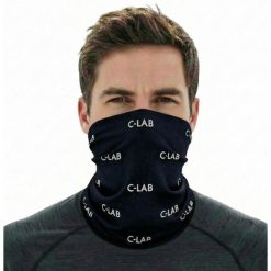 Lekki Komin Unisex. Czarne szaliki C-LAB, bez wzorów. Za 104.50 zł.