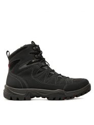 ECCO Trekkingi Xpedition III 81117453859 Czarny. Czarne buty trekkingowe ecco, bez wzorów, z materiału, bez zapięcia. Za 589.99 zł.