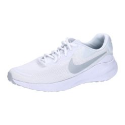 Buty do biegania Mężczyzna Nike Revolution 7 biały. Białe buty do biegania Nike, bez wzorów, z gumy, bez zapięcia, do biegania, nike revolution. Za 311.00 zł.