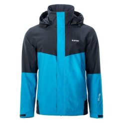 Męska Kurtka Soft Shell Teodoro Light. Niebieskie kurtki Hi-tec, l, bez wzorów, z softshellu, bez kaptura. Za 283.99 zł.