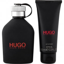 2-częściowy zestaw "Hugo Just Different" - EDT, żel pod prysznic. Perfumy męskie marki HUGO BOSS. W wyprzedaży za 179.95 zł.
