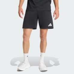 Szorty Entrada26. Białe szorty Adidas, bez wzorów, z polaru, sportowe. Za 149.00 zł.