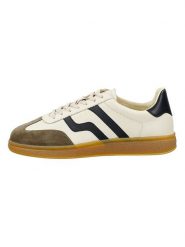 GANT Footwear Skórzane sneakersy "Cuzmo" w kolorze beżowym rozmiar: 45. Brązowe buty sportowe casual GANT Footwear, bez wzorów, bez zapięcia. Za 339.37 zł.