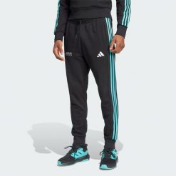 Spodnie Mercedes - Amg Petronas Formula One Team Dna. Białe szorty Adidas, m, bez wzorów, z dresówki. Za 259.00 zł.