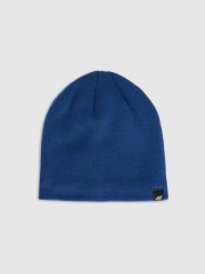 4F Czapka zimowa męska - granatowa M. Niebieskie czapki zimowe 4F, bez wzorów. Za 49.99 zł.