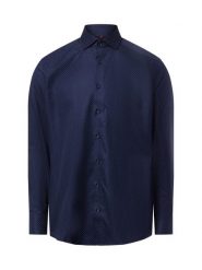 Finshley & Harding koszula non-iron Mężczyźni Modern Fit Bawełna niebieski, 43. Niebieskie koszule Finshley & Harding, m, bez wzorów, z bawełny, bez kołnierzyka, bez ramiączek. Za 179.95 zł.