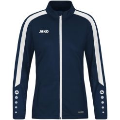 Poliestrowa bluza dresowa Jako Power. Niebieskie bluzy z kapturem JAKO, m, bez wzorów, z dresówki, z kapturem. Za 167.40 zł.