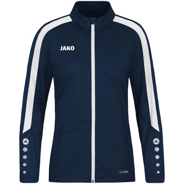 Poliestrowa bluza dresowa Jako Power. Niebieskie bluzy z kapturem JAKO, xl, bez wzorów, z dresówki, z kapturem. Za 288.50 zł.