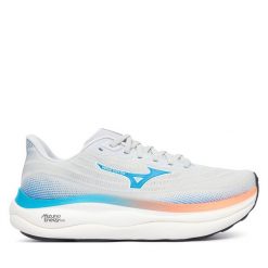 Buty do biegania Mizuno. Szare buty do biegania Mizuno, bez wzorów, bez zapięcia, do biegania, mizuno wave. Za 769.99 zł.