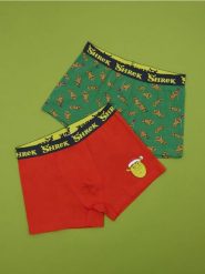 Bokserki Classic 2 pack Shrek - wielobarwny. Bokserki Sinsay, l, bez wzorów. Za 29.99 zł.