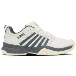 Sneakersy męskie K-swiss COURT EXPRESS 2 CLAY do treningu beżowe (04429-154-M). Brązowe buty sportowe casual K-SWISS, bez wzorów, bez zapięcia. Za 239.00 zł.