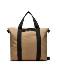 Rains Torba Tote Bag W3 14150 Beżowy. Brązowe torby na ramię Rains, bez wzorów, z materiału, na ramię, bez dodatków. Za 279.99 zł.