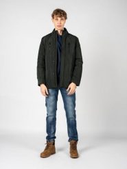 Kurtka turystyczna męska Renny. Zielone kurtki Geox, m, bez wzorów, z poliesteru, z kapturem. Za 544.00 zł.