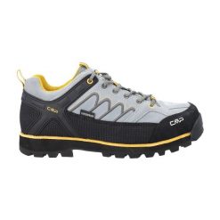 Buty trekkingowe CMP WP. Szare buty turystyczne CMP, bez wzorów, z materiału, bez zapięcia, trekkingowe. Za 429.99 zł.