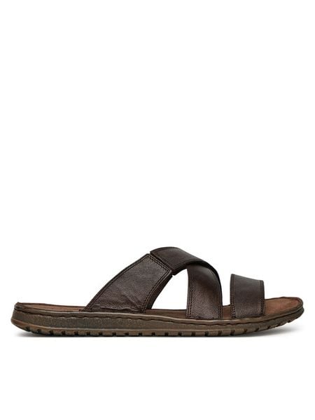 Lasocki Klapki CEO-BLOMEN-05 MI25 Brązowy. Brązowe klapki Lasocki, ze skóry. Za 129.99 zł.