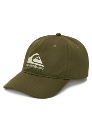 Quiksilver Czapka z daszkiem QS-M3-001-SS25 Zielony. Zielone czapki z daszkiem Quiksilver, bez wzorów, z materiału. Za 69.99 zł.