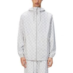 Kurtka RAINS 18370R STORM BREAKER W3 Biały. Białe kurtki Rains, xs, bez wzorów, z syntetyku, bez kaptura. Za 239.99 zł.