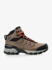 Buty turystyczne męskie Scarpa Moraine Mid Pro Gtx. Brązowe buty turystyczne Scarpa, bez wzorów, z gore-texu, bez zapięcia, trekkingowe, gore-tex. Za 849.99 zł.