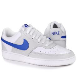 Buty męskie sportowe snekersy Nike COURT VISION LO. Białe buty sportowe casual Nike, bez wzorów, bez zapięcia, nike court. Za 349.00 zł.