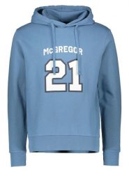 McGregor Bluza w kolorze błękitnym rozmiar: XL. Niebieskie bluzy McGregor, xl, bez wzorów, z bawełny, z kapturem. Za 207.95 zł.