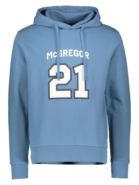 McGregor Bluza w kolorze błękitnym rozmiar: M. Niebieskie bluzy McGregor, m, bez wzorów, z bawełny, z kapturem. Za 170.87 zł.