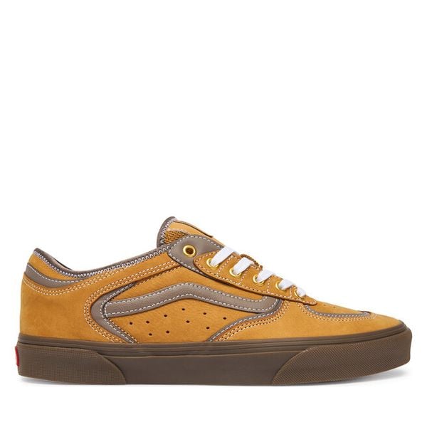 Tenisówki Vans. Żółte trampki Vans, m, bez wzorów, bez zapięcia. Za 399.99 zł.