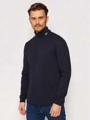 Lacoste Sweter UH2421 Granatowy Regular Fit. Niebieskie swetry rozpinane LACOSTE, m, bez wzorów, z bawełny, bez kołnierzyka, bez ramiączek. Za 349.00 zł.