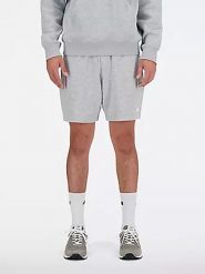 New Balance Szorty dresowe w kolorze szarym rozmiar: L. Szare krótkie spodenki sportowe New Balance, l, bez wzorów, z dresówki. Za 101.70 zł.