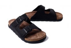 RIEKER 21190-00 black, klapki męskie. Czarne klapki Rieker. Za 287.92 zł.
