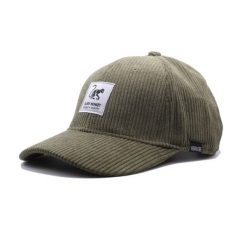 Czapka z daszkiem – sztruksowa – z recyklingu / dla dorosłych (zielona). Zielone czapki z daszkiem SURF MONKEY, bez wzorów, z poliesteru. Za 159.95 zł.