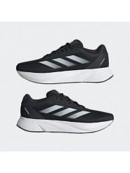 Adidas Buty "Duramo SL" w kolorze czarno-białym do biegania rozmiar: 47. Białe buty do biegania Adidas, bez wzorów, bez zapięcia, do biegania. Za 226.77 zł.