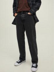Jack&Jones Jeansy Eddie 12216879 Czarny Loose Fit. Czarne jeansy Jack&Jones, m. Za 129.99 zł.