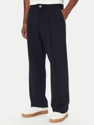 Guess Spodnie materiałowe M6YB13 K4252 Granatowy Regular Fit. Niebieskie spodnie materiałowe Guess, m, z aplikacjami, z materiału. Za 434.99 zł.