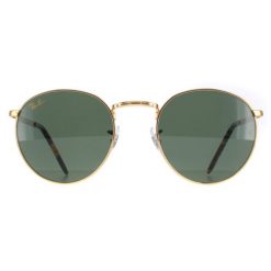 Okulary przeciwsłoneczne Ray-Ban New Round. Zielone okulary przeciwsłoneczne Ray-Ban, okrągłe. Za 599.99 zł.