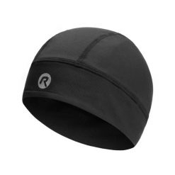Czapka rowerowa Rogelli Skull Cap Mesh. Czarne czapki z daszkiem Rogelli, bez wzorów, z meshu. Za 50.00 zł.