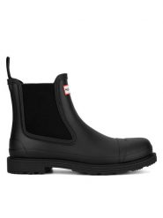Hunter Kalosze MFS9016RMA Czarny. Czarne śniegowce Hunter, z kauczuku, bez zapięcia. Za 499.99 zł.
