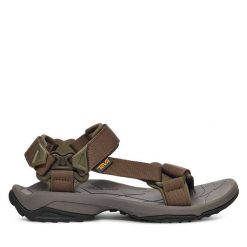 Sandały Teva. Brązowe sandały Teva, bez zapięcia. Za 359.99 zł.